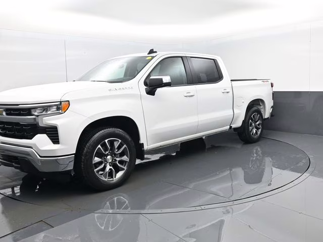 2024 Summit White Chevrolet Silverado 1500 LT 4X4 Truck