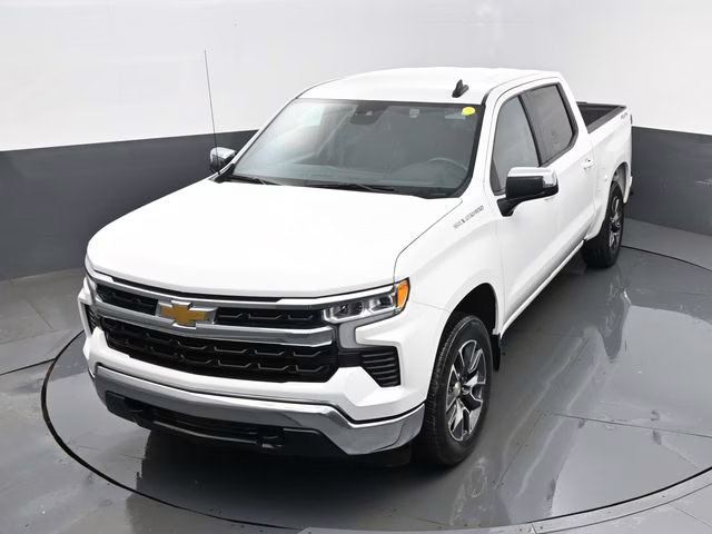 2024 Summit White Chevrolet Silverado 1500 LT 4X4 Truck