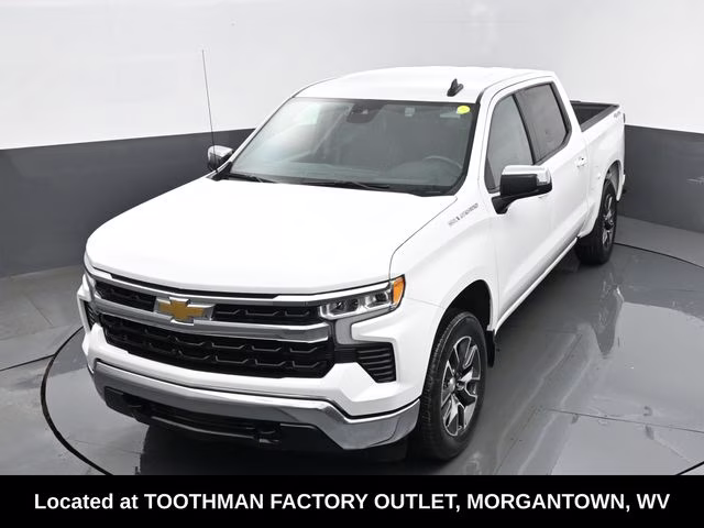 2024 Summit White Chevrolet Silverado 1500 LT 4X4 Truck
