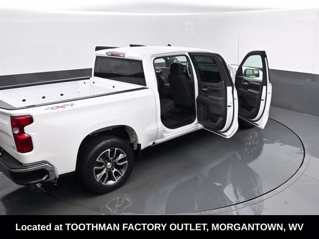 2024 Summit White Chevrolet Silverado 1500 LT 4X4 Truck