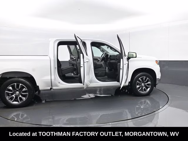 2024 Summit White Chevrolet Silverado 1500 LT 4X4 Truck