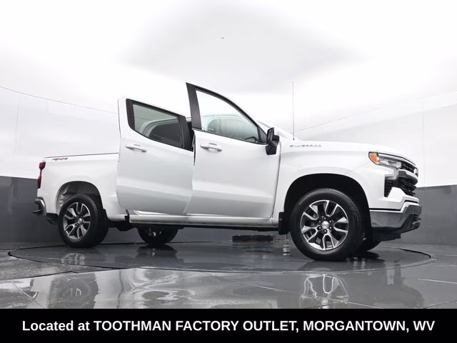 2024 Summit White Chevrolet Silverado 1500 LT 4X4 Truck