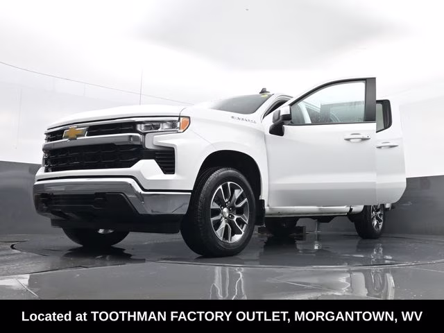 2024 Summit White Chevrolet Silverado 1500 LT 4X4 Truck
