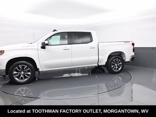 2024 Summit White Chevrolet Silverado 1500 LT 4X4 Truck