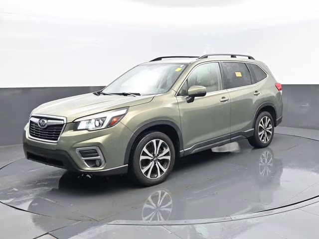 2020 Jasper Green Metallic Subaru Forester Limited AWD SUV