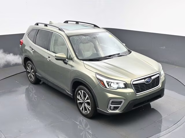 2020 Jasper Green Metallic Subaru Forester Limited AWD SUV