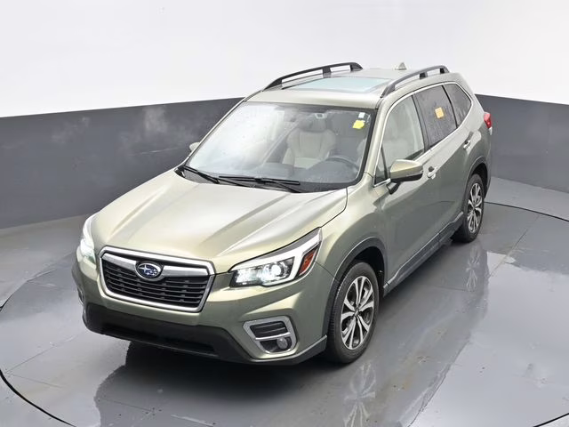 2020 Jasper Green Metallic Subaru Forester Limited AWD SUV