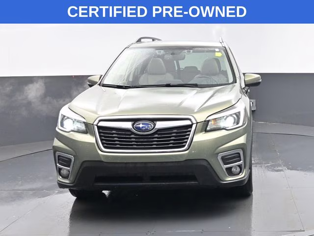 2020 Jasper Green Metallic Subaru Forester Limited AWD SUV