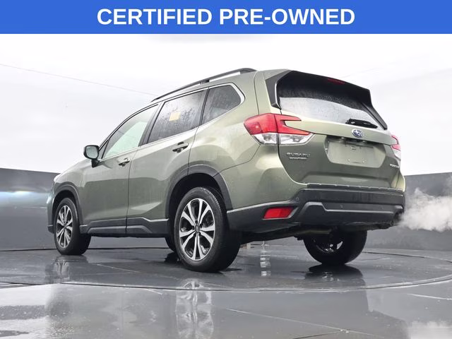 2020 Jasper Green Metallic Subaru Forester Limited AWD SUV