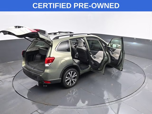 2020 Jasper Green Metallic Subaru Forester Limited AWD SUV