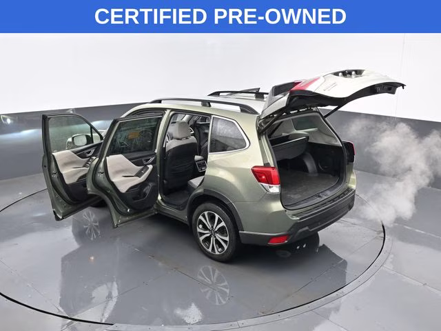 2020 Jasper Green Metallic Subaru Forester Limited AWD SUV