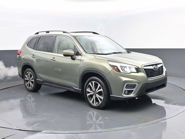 2020 Jasper Green Metallic Subaru Forester Limited AWD SUV