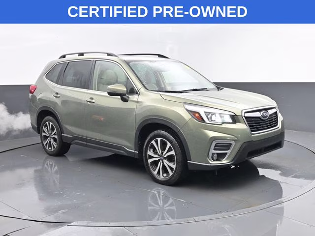 2020 Jasper Green Metallic Subaru Forester Limited AWD SUV