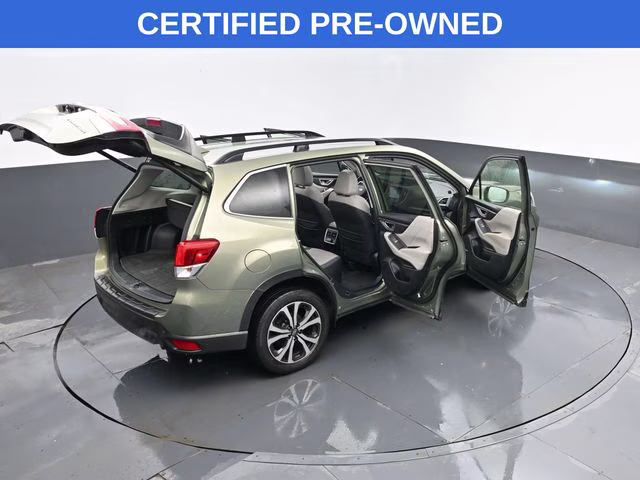2020 Jasper Green Metallic Subaru Forester Limited AWD SUV