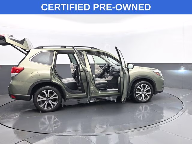 2020 Jasper Green Metallic Subaru Forester Limited AWD SUV