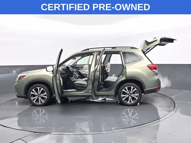 2020 Jasper Green Metallic Subaru Forester Limited AWD SUV