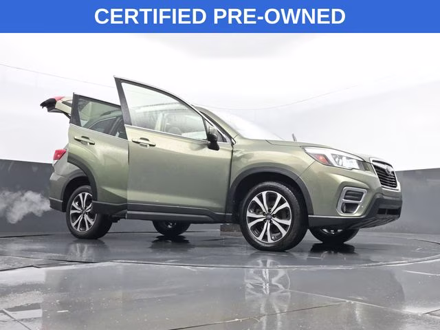 2020 Jasper Green Metallic Subaru Forester Limited AWD SUV