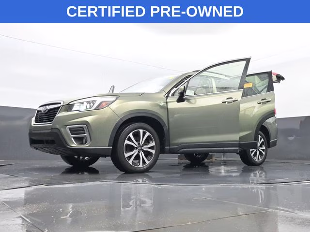 2020 Jasper Green Metallic Subaru Forester Limited AWD SUV