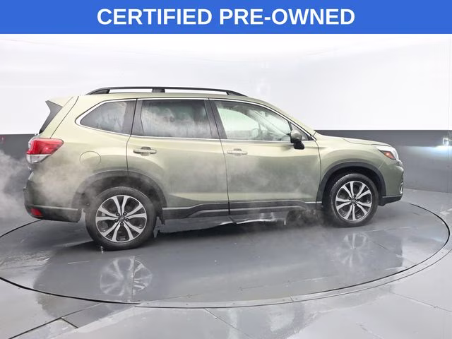 2020 Jasper Green Metallic Subaru Forester Limited AWD SUV