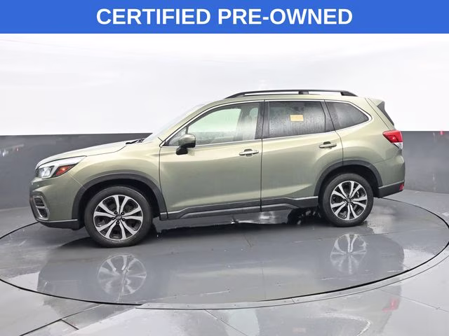 2020 Jasper Green Metallic Subaru Forester Limited AWD SUV