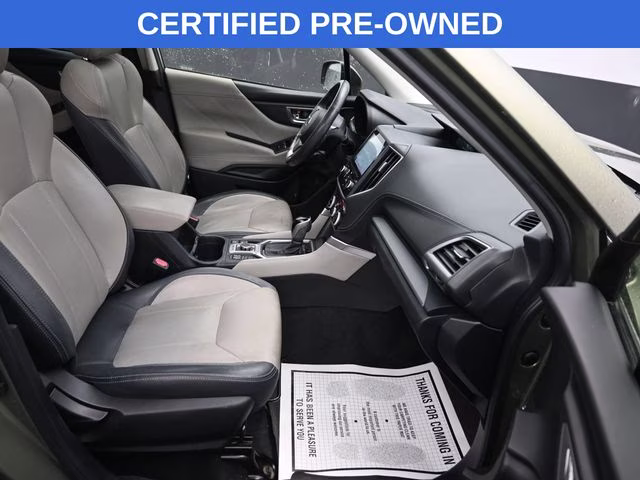 2020 Jasper Green Metallic Subaru Forester Limited AWD SUV