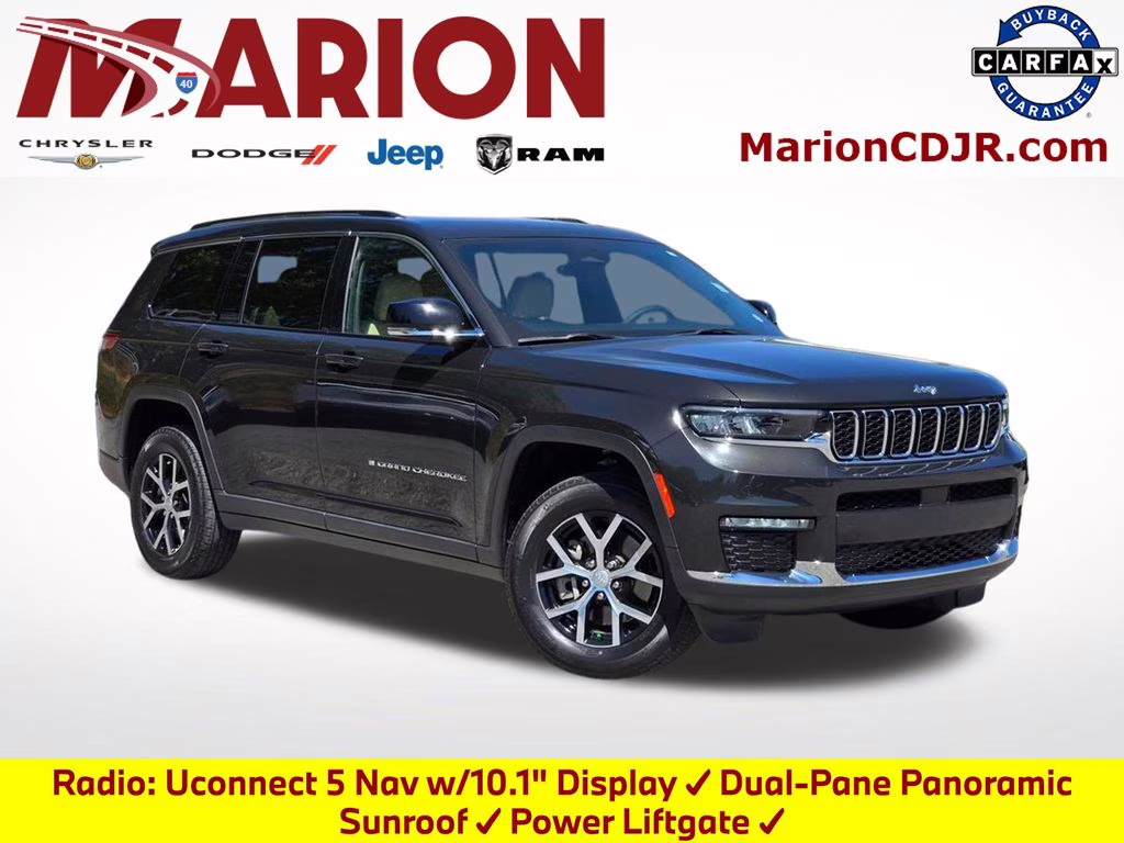 2023 Rocky Mountain Pearlcoat Jeep Grand Cherokee L Limited 4X4 SUV