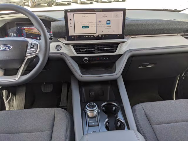 2026 Star White Metallic Tri-Coat Ford Explorer Active RWD SUV