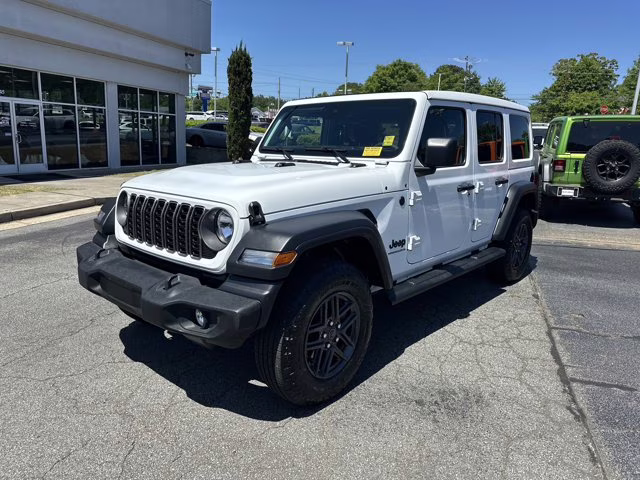 2025 Bright White Clearcoat Jeep Wrangler 4X4 Convertible
