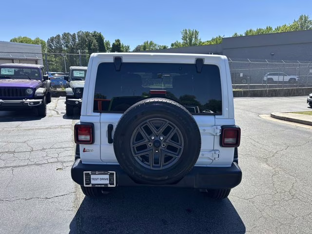 2025 Bright White Clearcoat Jeep Wrangler 4X4 Convertible