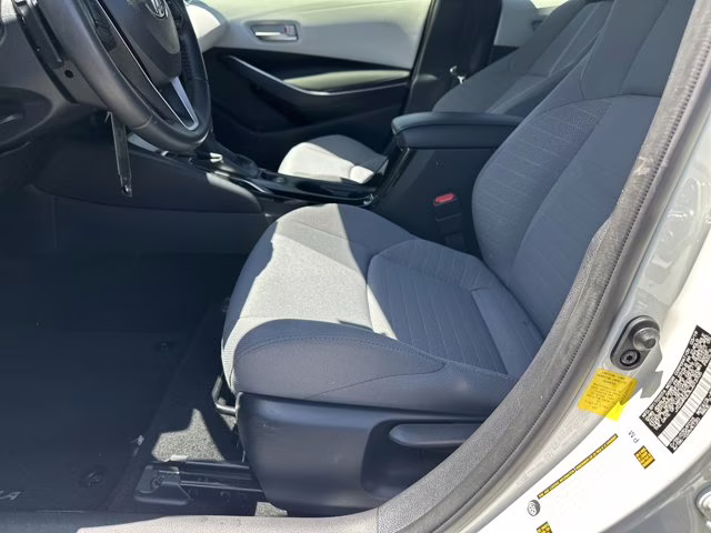 2020 White Toyota Corolla FWD Sedan