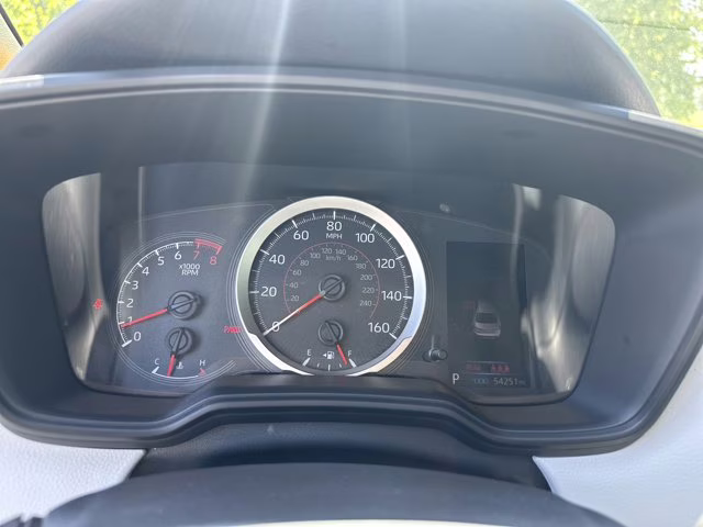 2020 White Toyota Corolla FWD Sedan