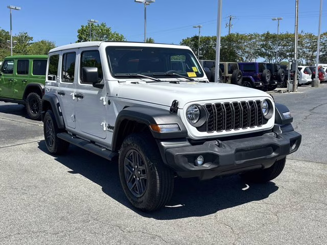 2025 Bright White Clearcoat Jeep Wrangler 4X4 Convertible