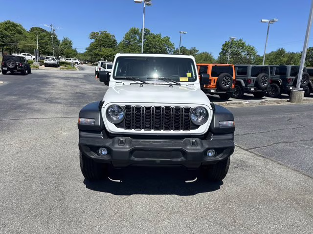 2025 Bright White Clearcoat Jeep Wrangler 4X4 Convertible