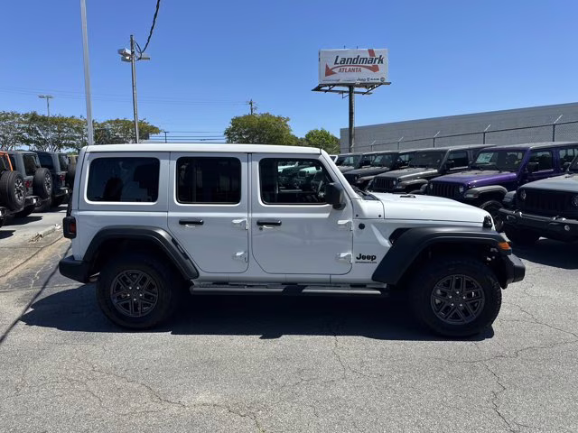2025 Bright White Clearcoat Jeep Wrangler 4X4 Convertible