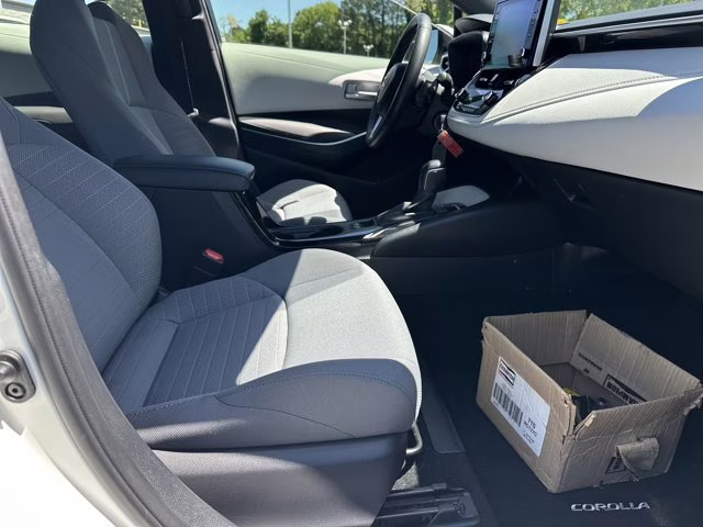 2020 White Toyota Corolla FWD Sedan