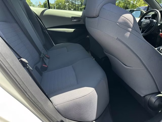 2020 White Toyota Corolla FWD Sedan