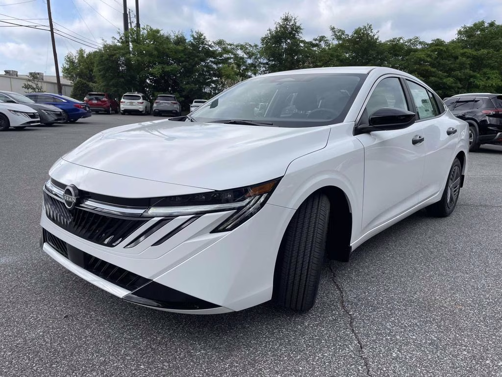 2026 Fresh Powder Nissan Sentra S FWD Sedan