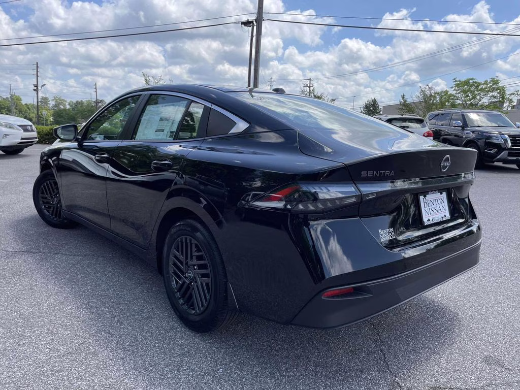 2026 Super Black Nissan Sentra SV FWD Sedan