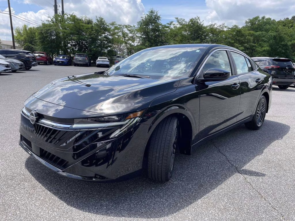 2026 Super Black Nissan Sentra SV FWD Sedan