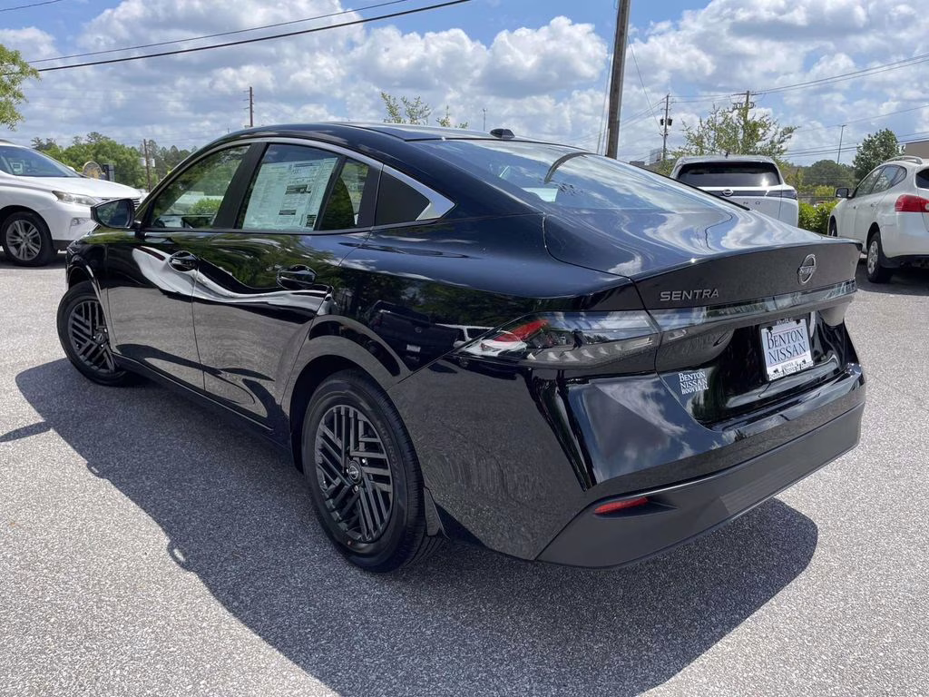 2026 Super Black Nissan Sentra SV FWD Sedan