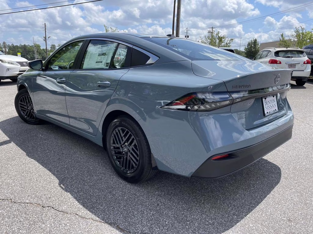 2026 Atlantic Gray Metallic Nissan Sentra SV FWD Sedan