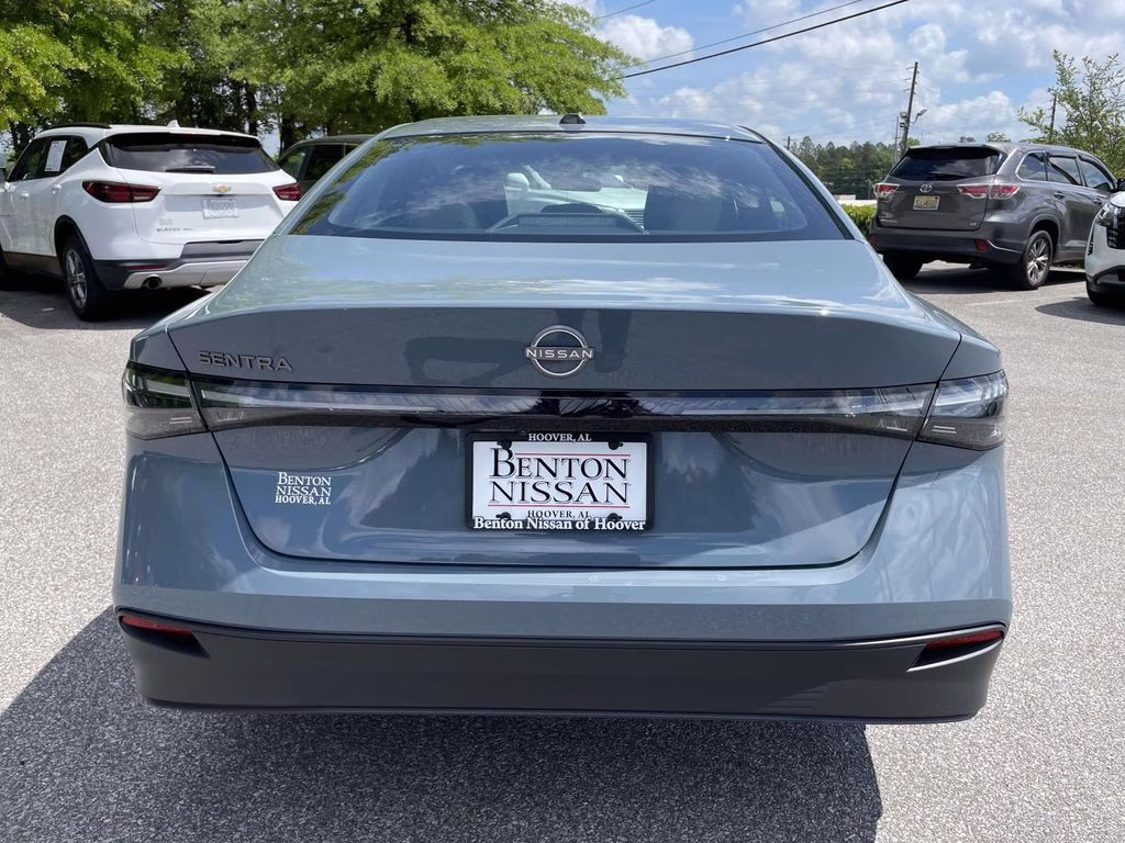 2026 Atlantic Gray Metallic Nissan Sentra SV FWD Sedan