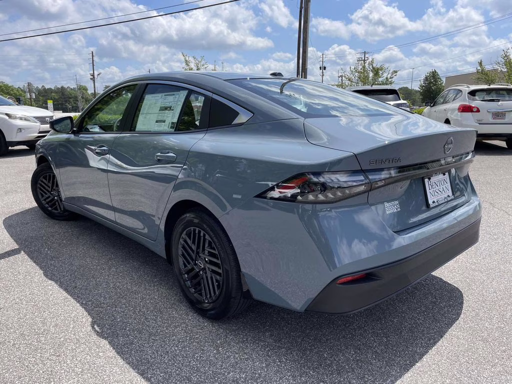 2026 Atlantic Gray Metallic Nissan Sentra SV FWD Sedan