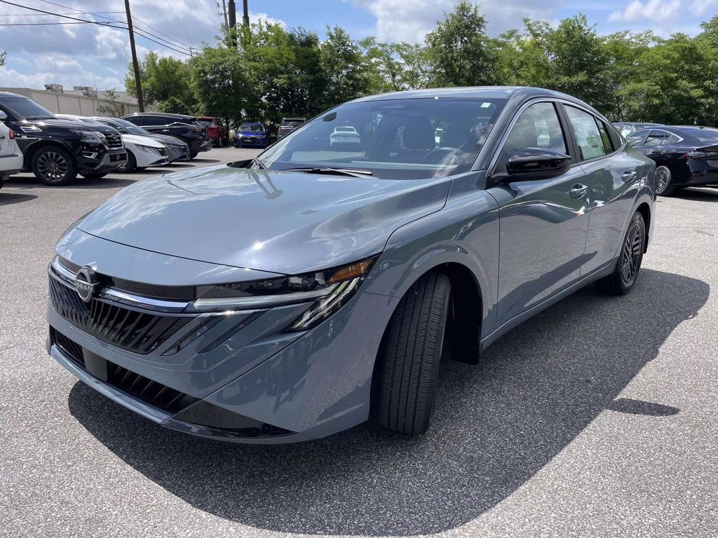 2026 Atlantic Gray Metallic Nissan Sentra SV FWD Sedan