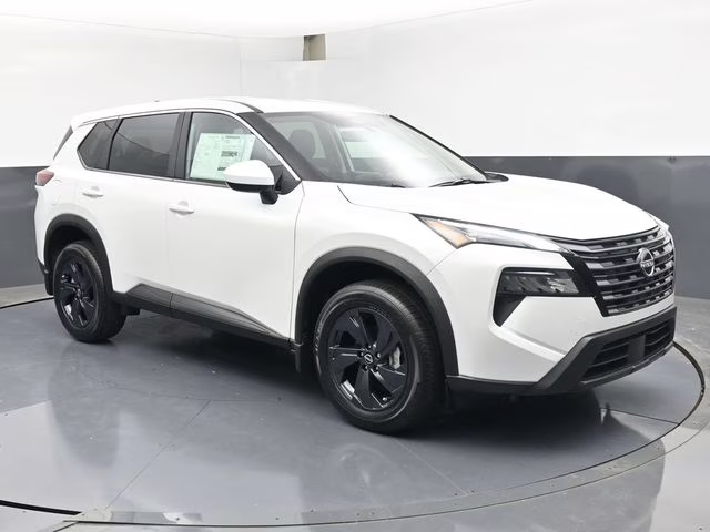 2026 Everest White Pearl Tricoat Nissan Rogue SV FWD SUV