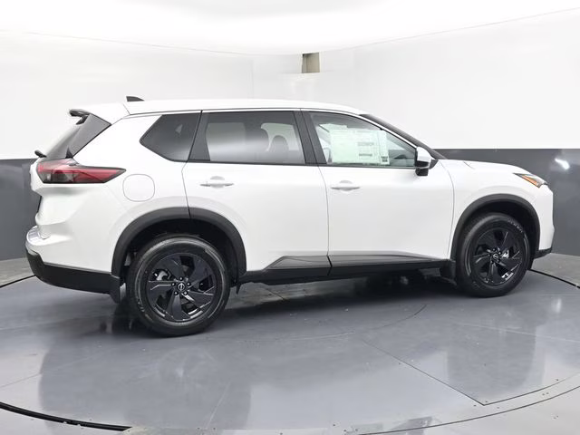 2026 Everest White Pearl Tricoat Nissan Rogue SV FWD SUV