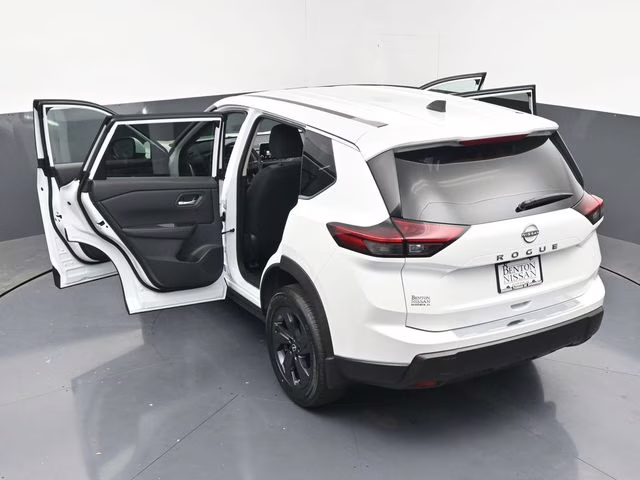 2026 Everest White Pearl Tricoat Nissan Rogue SV FWD SUV