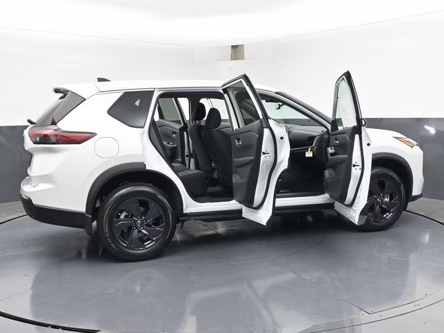 2026 Everest White Pearl Tricoat Nissan Rogue SV FWD SUV