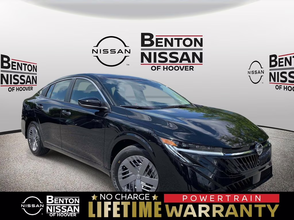 2026 Super Black Nissan Sentra S FWD Sedan