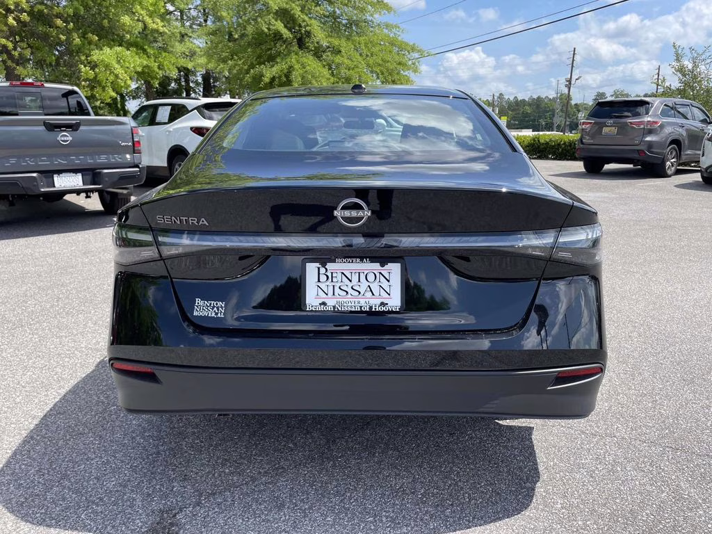 2026 Super Black Nissan Sentra S FWD Sedan